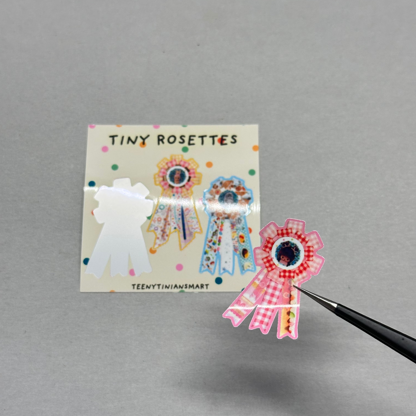 tiny rosettes