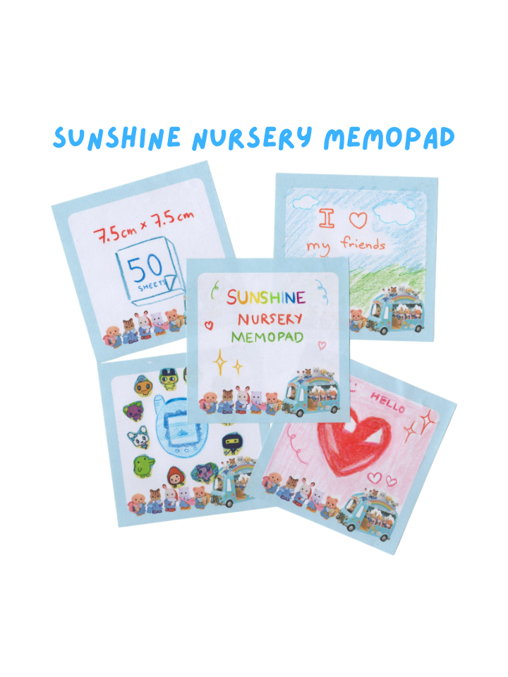 Sunshine nursery memopad