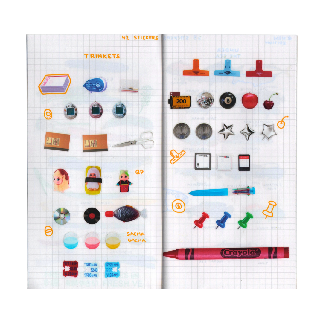 Trinkets - sticker roll