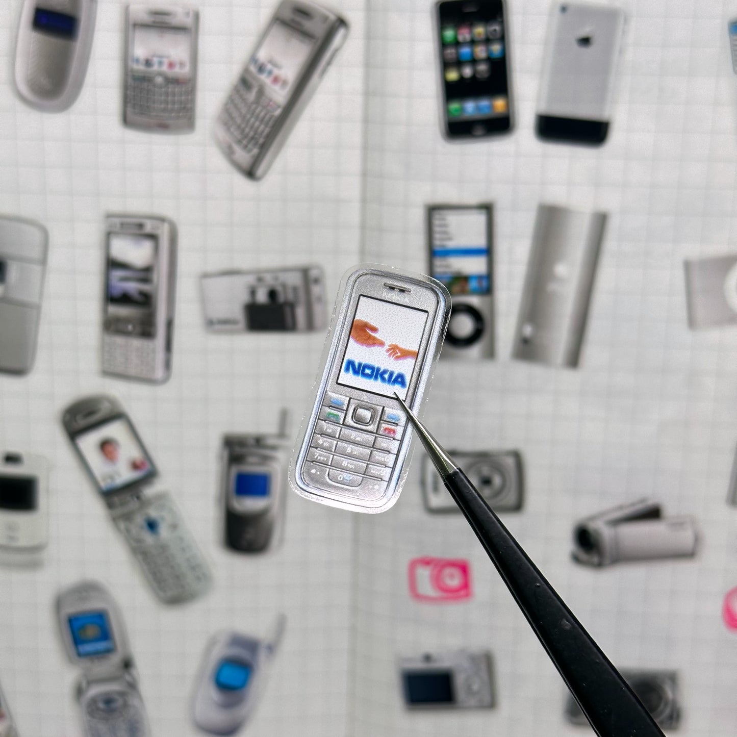 Y2K tech - sticker roll