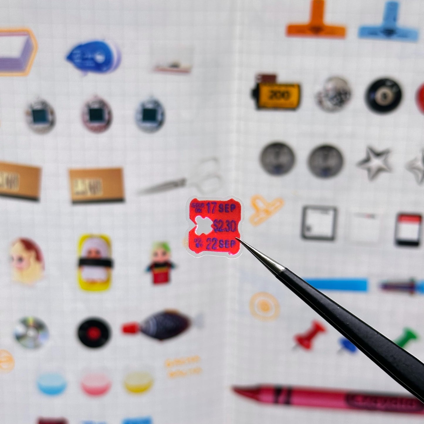 Trinkets - sticker roll