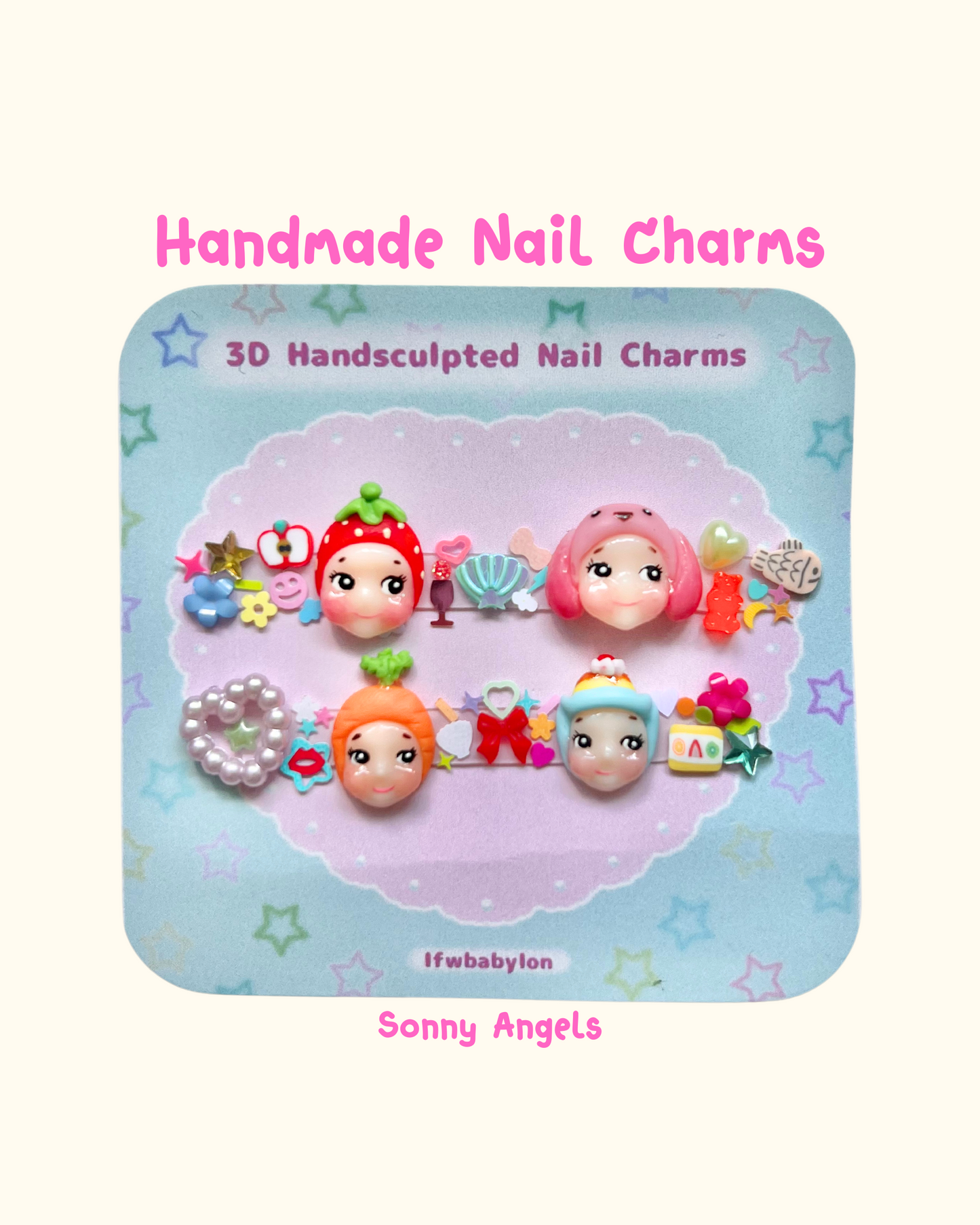 Sonny nail charms