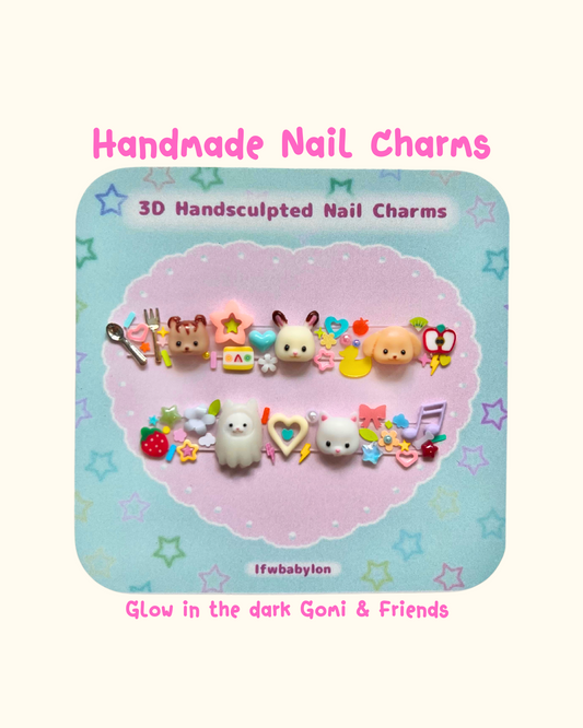 Gomi nail charms