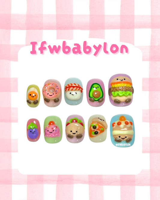 JellyCats 3D Press On Nails